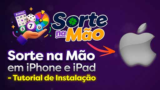 Sorte na Mão em iPhone e iPad